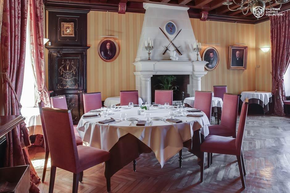 Chateau De Pray Otel Amboise Restoran fotoğraf